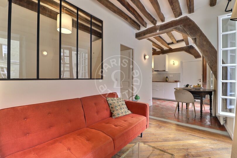 1 dormitorio amueblado - París 75003 - 20467