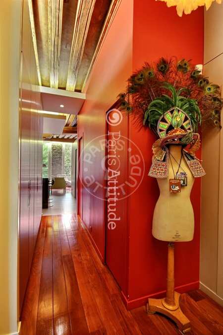 Entrada Apartamento mobilado - 100m²  - 1 quarto - Saint-Paul - Paris