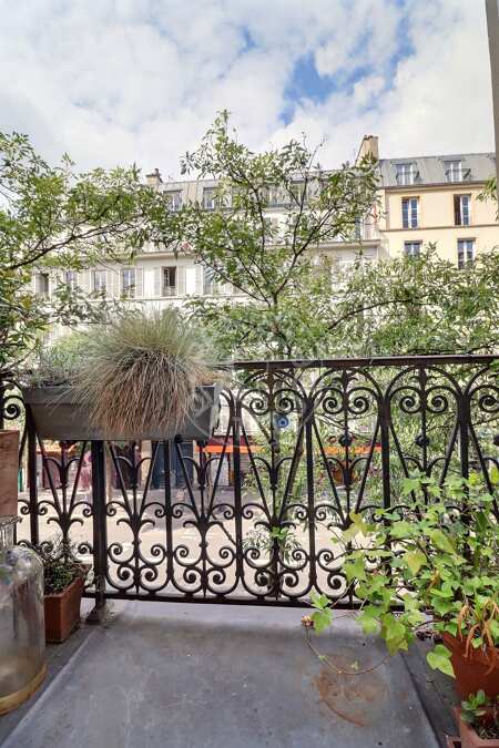 Varanda Apartamento mobilado - 33m²  - 1 quarto - Oberkampf - Paris