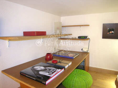 Bedroom Furnished studio - 17m²  - Oberkampf - Paris