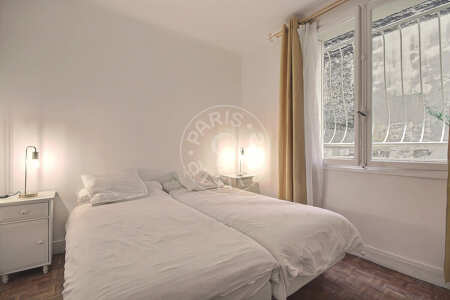 Camera da letto Appartamento arredato - 66m²  - 1 locale - Ecole Militaire / Unesco / Duroc - Parigi