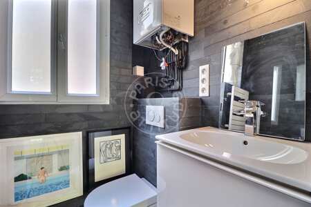 Bagno Appartamento arredato - 43m²  - 1 locale - Gambetta - Parigi