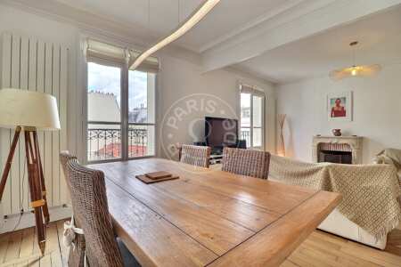 Salotto Appartamento arredato - 64m²  - 1 locale - Tour Eiffel - Parigi