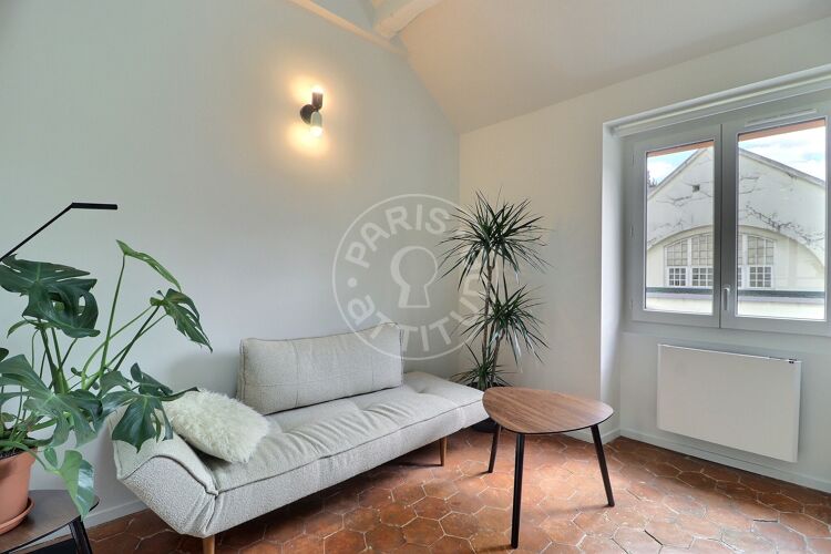 Living room - Furnished studio alcove - Paris 75005 - 20731