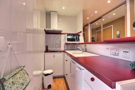 Cozinha Apartamento mobilado - 40m²  - 1 quarto - Place des Fêtes - Paris