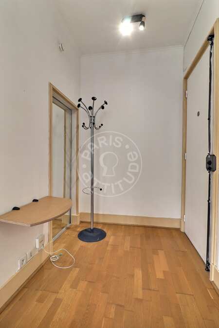 Entrance Furnished studio alcove - 29m²  - Boulogne-Billancourt