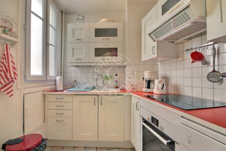 Cocina Piso amueblado - 70m²  - 2 dormitorios - Motte-Piquet Grenelle - París