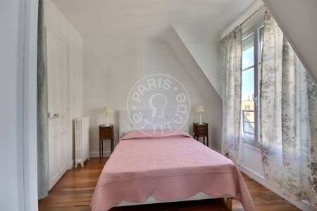Dormitorio Piso amueblado - 70m²  - 2 dormitorios - Motte-Piquet Grenelle - París