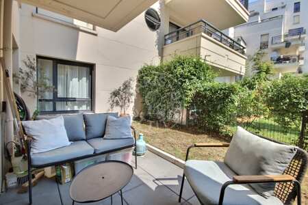 Terrasse Möblierte wohnung - 61m² - 1 Zimmer - Saint-Ouen-sur-Seine