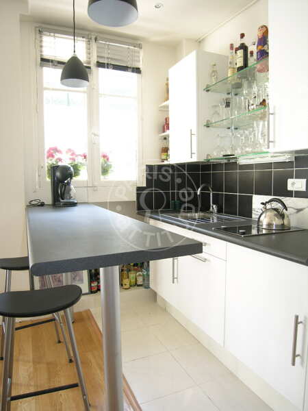 Cuisine Appartement meublé - 45m²  - 1 chambre - Arts et Métiers - Paris