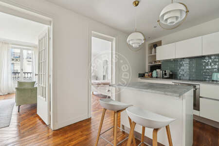 Cuisine Appartement meublé - 69m²  - 1 chambre - Le Marais - Paris
