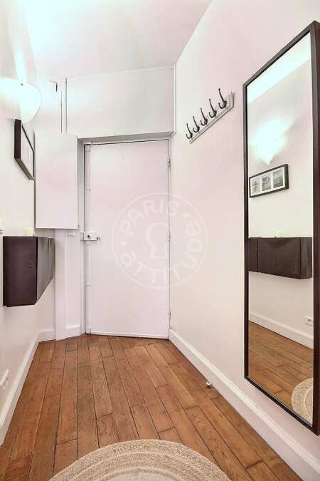 Entrada Quitinete mobilado - 23m²  - Pereire - Paris