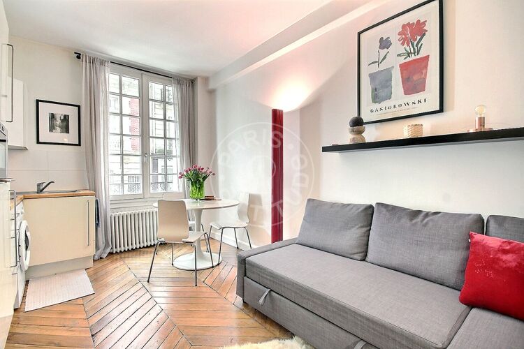 Living room - Furnished studio - Paris 75017 - 2101