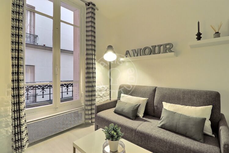 Living room - Furnished studio - Levallois-Perret 92300 - 21143
