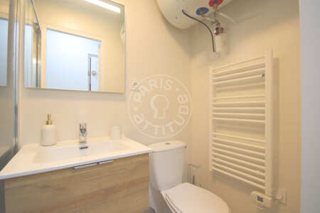 Salle de bain Appartement meublé - 30m² - 1 chambre - Les Lilas