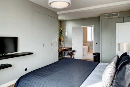 Dormitorio Dúplex amueblado - 153.87m²  - 3 dormitorios - Arts et Métiers - París