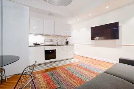 Living room Furnished souplex - 130m² - 3 bedrooms - Tour Eiffel - Paris