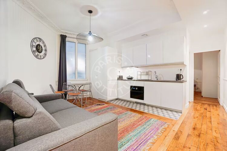 Living room - Furnished 3 bedrooms - Paris 75007 - 21573