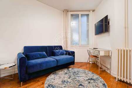 Entrance Furnished souplex - 130m² - 3 bedrooms - Tour Eiffel - Paris