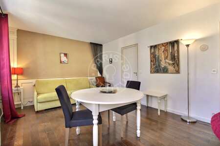 Salón Estudio amueblado - 28m²  - Montparnasse - París