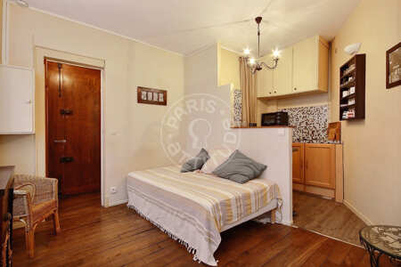 Salón Estudio amueblado - 20m²  - Moulin Rouge / Pigalle - París