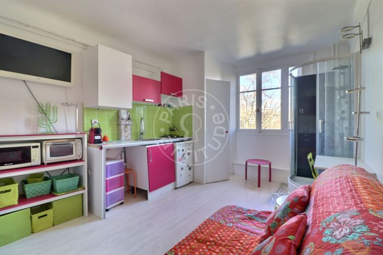 Salon - Studio meublé - Paris 75013 - 21744