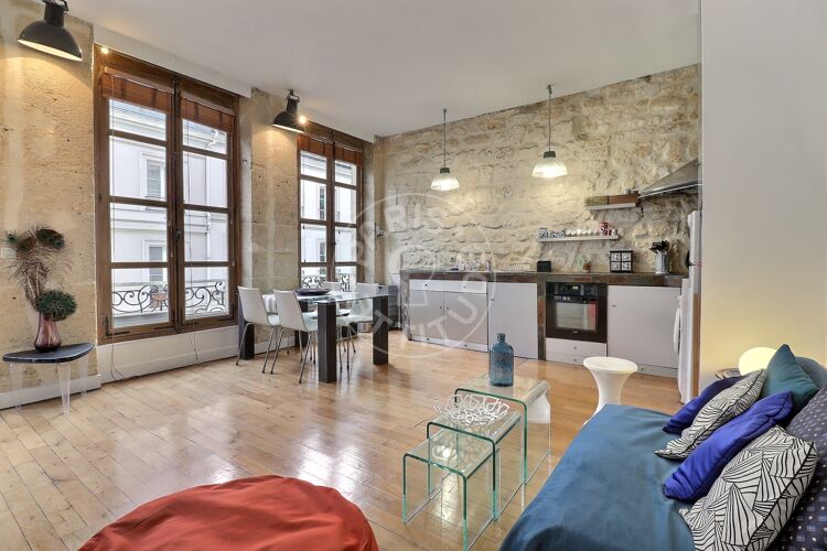 Sala - 1 quarto mobiliado - Paris 75001 - 2192