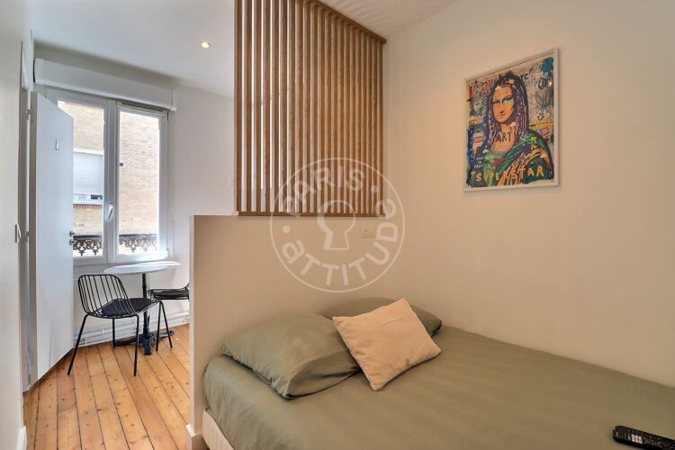 Bedroom - Furnished studio - Paris 75013 - 22259