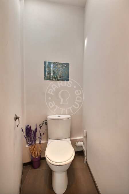 WC Apartamento mobilado - 60m²  - 1 quarto - Bastille - Paris