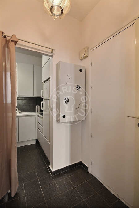 Entrée Appartement meublé - 40m²  - 1 chambre - Pereire - Paris