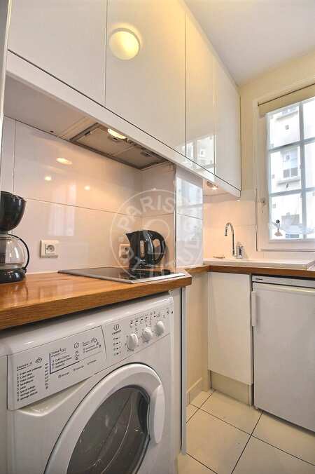 Cuisine Appartement meublé - 33m²  - 1 chambre - Oberkampf - Paris