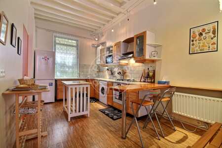 Cozinha Duplex mobilado - 77m²  - 2 quartos - Poissonnière - Paris
