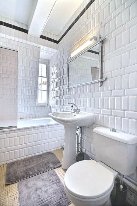 Bathroom Furnished apartment - 63m²  - 1 bedroom - Bastille - Paris