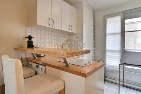 Cocina Estudio amueblado - 27m²  - Champs-Elysées - París