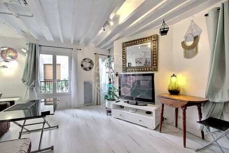 Salotto Appartamento arredato - 42m²  - 1 locale - Centre George Pompidou - Parigi