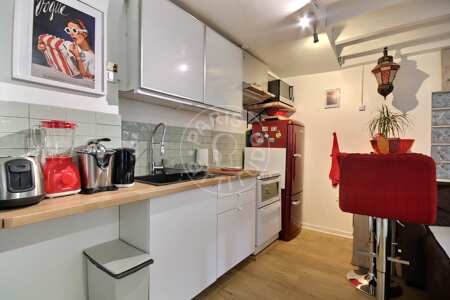 Cucina Appartamento arredato - 42m²  - 1 locale - Centre George Pompidou - Parigi