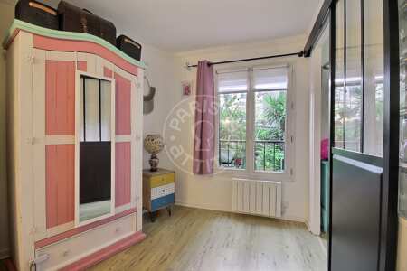 Camera da letto Appartamento arredato - 42m²  - 1 locale - Centre George Pompidou - Parigi