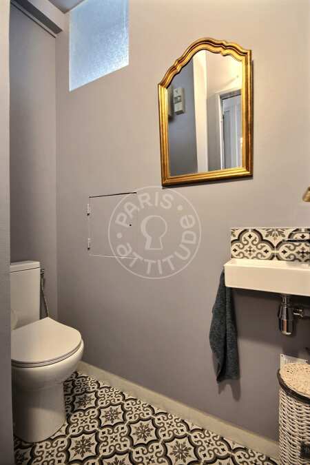 Bagno Mansardato arredato - 47m²  - Neuilly-sur-Seine