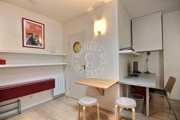 Wohnzimmer - Möblierte Studio - Paris 75015 - 2508