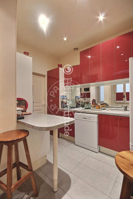 Cozinha Apartamento mobilado - 50m²  - 1 quarto - Les Gobelins - Paris