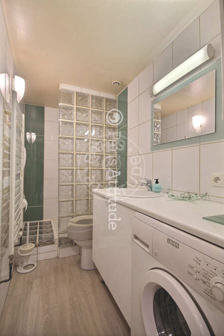 Casa de banho Apartamento mobilado - 50m²  - 1 quarto - Les Gobelins - Paris