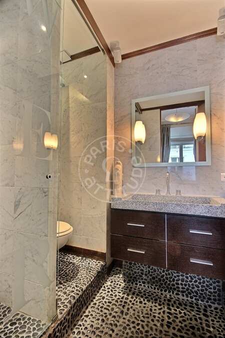 Casa de banho Apartamento mobilado - 56m²  - 1 quarto - Opéra - Paris