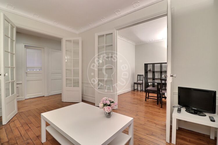 Living room - Furnished 1 bedroom - Paris 75011 - 2582