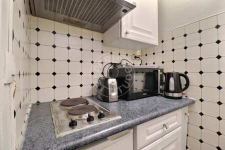 Cocina Estudio con alcoba amueblado - 33m²  - Centre George Pompidou - París