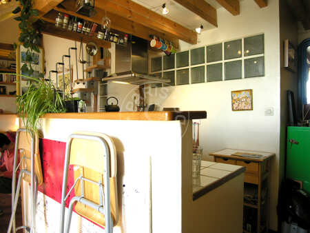 Cozinha Apartamento mobilado - 32m²  - 1 quarto - Sacré-Cœur - Paris