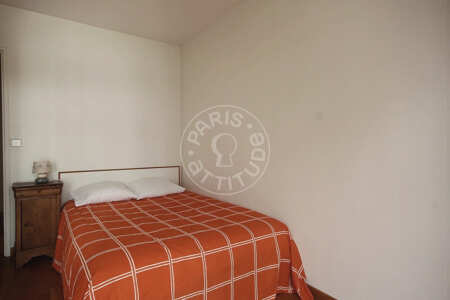 Schlafzimmer Möblierte wohnung - 51m²  - 1 Zimmer - Marx Dormoy - Paris