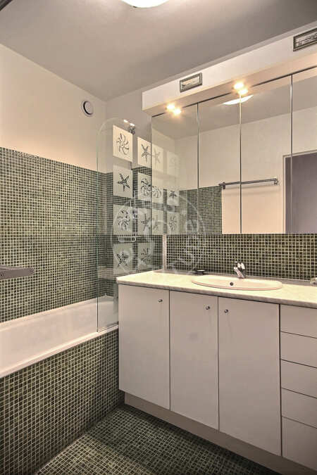 Badezimmer Möblierte wohnung - 51m²  - 1 Zimmer - Marx Dormoy - Paris