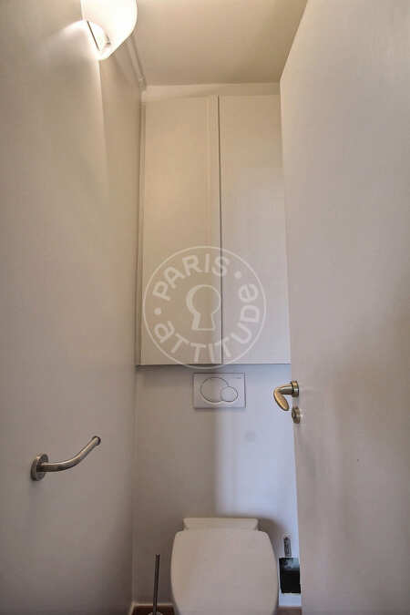 WC Möblierte wohnung - 87m²  - 2 Zimmer - Boulogne-Billancourt - Paris