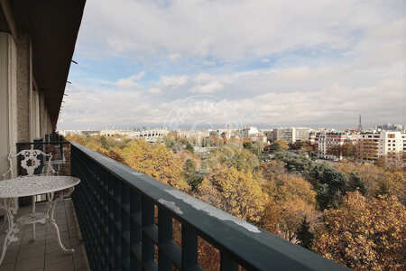 Balkon Möblierte wohnung - 87m²  - 2 Zimmer - Boulogne-Billancourt - Paris