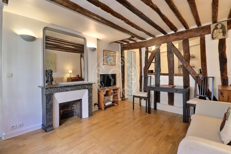 Furnished 2 bedrooms - Paris 75004 - 2696